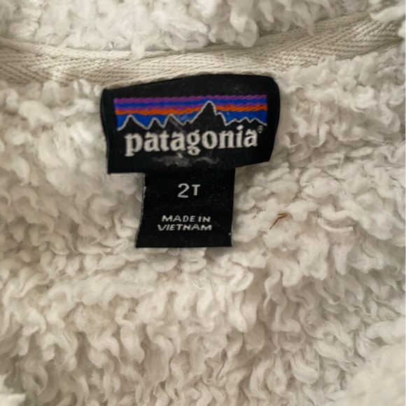 Patagonia Cream Fleece Jacket - Picture 2 of 4